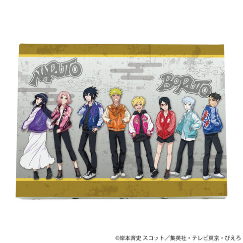 『NARUTO&BORUTO』キャンバスアート 01/整列デザイン スカジャンver.(描き下ろしイラスト)