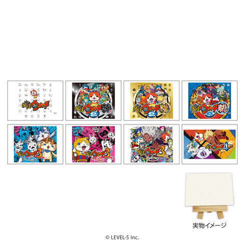 『妖怪ウォッチ』キャンバスアートミニ 01/歴代パッケージ BOX(全8種)(公式イラスト)