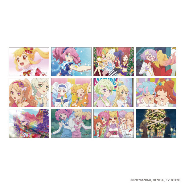 『アイカツ!』01/アイカツスターズ! キャンバスボードミニトレーディング(全12種)(場面写イラスト)