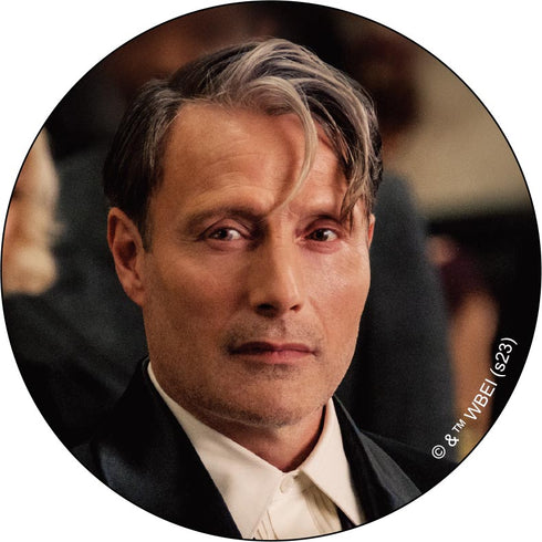 『ファンタスティック・ビースト』缶バッジ/Gellert Grindelwald C(実写)