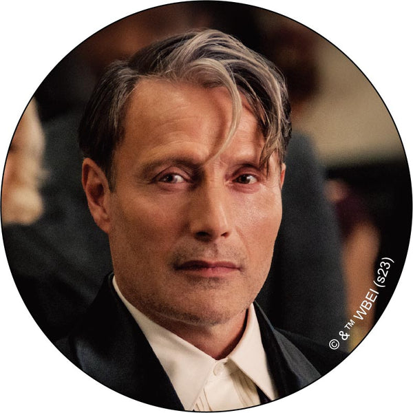 『ファンタスティック・ビースト』缶バッジ/Gellert Grindelwald C(実写)