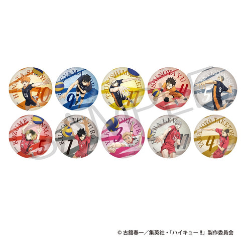 『ハイキュー!!』きらきら缶バッジコレクション ゴミ捨て場の決戦ver.A【BOX】