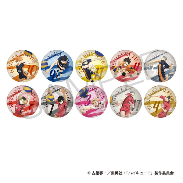 『ハイキュー!!』きらきら缶バッジコレクション ゴミ捨て場の決戦ver.A【BOX】