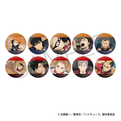 『ハイキュー!!』きらきら缶バッジコレクション ゴミ捨て場の決戦ver.B【BOX】