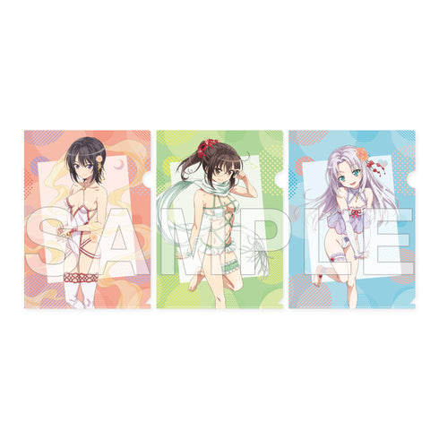 《我沒什麼朋友》透明文件夾組 Anime 15週年紀念 夜空・理科・瑪莉亞