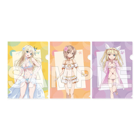 《我沒什麼朋友》透明文件夾組 Anime 15週年紀念 星奈・幸村・小鳩