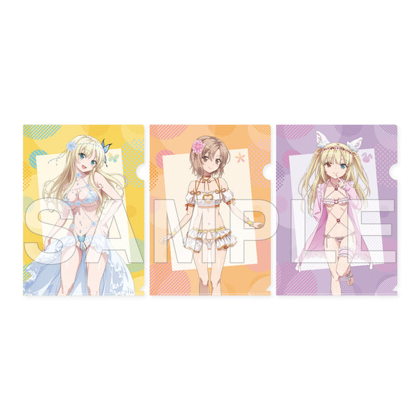 《我沒什麼朋友》透明文件夾組 Anime 15週年紀念 星奈・幸村・小鳩