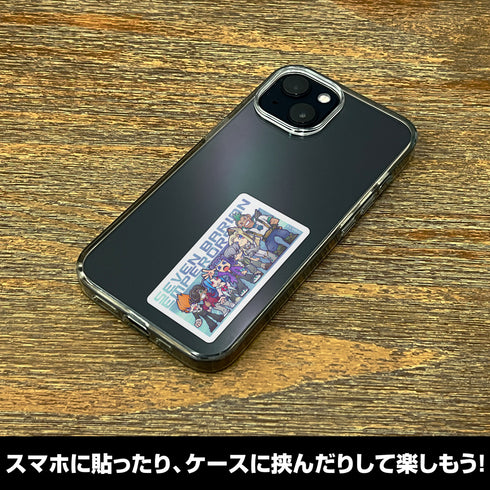 『遊☆戯☆王ZEXAL』バリアン七皇 デフォルメ ミニステッカー