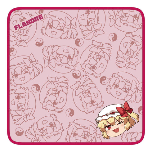 『東方Project ゆっくり幻想郷』フランドール・スカーレット フルカラーハンドタオル 高渡あゆみVer.