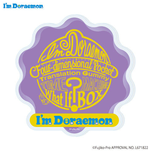 『I’m Doraemon』ダイカットアクリルコースター05/I'm Doraemon E
