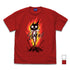 『ベヨネッタ3』Stake Cat Tシャツ(ラッキー・ステイクス 白/赤)RED