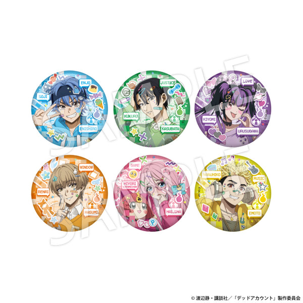 『デッドアカウント』トレーディング缶バッジ デコラver.【BOX】