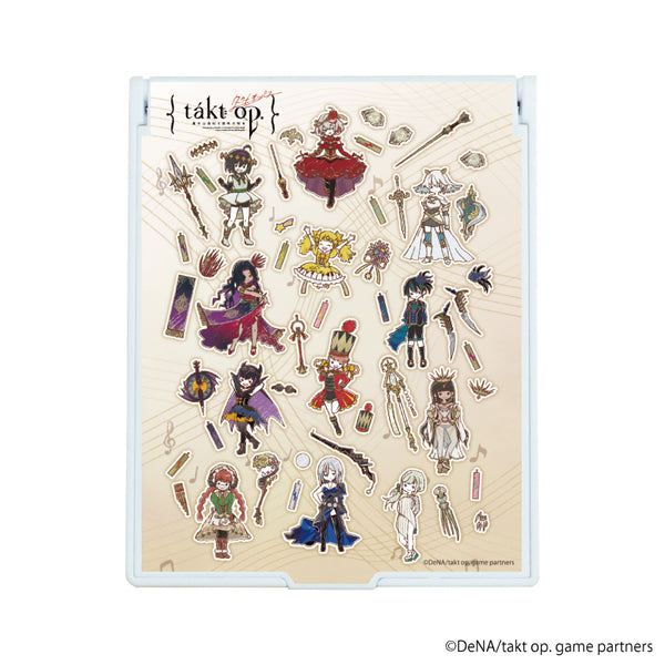 『takt op.運命は真紅き旋律の街を』デカキャラミラー 01/集合デザイン(グラフアートイラスト)