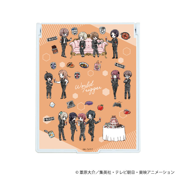 『ワールドトリガー』デカキャラミラー 10/集合デザイン スーツver.第4弾(グラフアートイラスト)