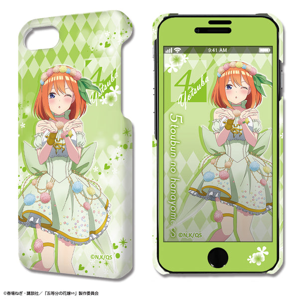 『五等分の花嫁∽』デザジャケット iPhone SE(第2世代)/8/7/6/6sケース&保護シート デザイン04(中野四葉/花の妖精ver.)【描き下ろし】