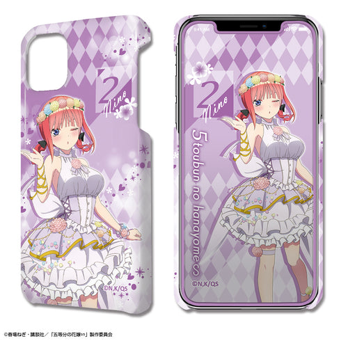 『五等分の花嫁∽』デザジャケット iPhone 11ケース&保護シート デザイン02(中野二乃/花の妖精ver.)【描き下ろし】