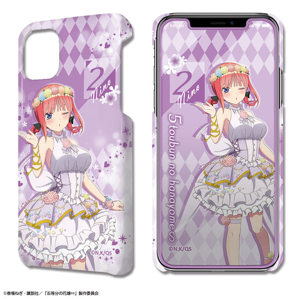 『五等分の花嫁∽』デザジャケット iPhone 11ケース&保護シート デザイン02(中野二乃/花の妖精ver.)【描き下ろし】