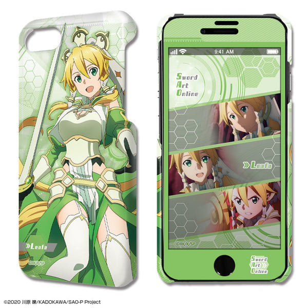 『劇場版 ソードアート・オンライン -プログレッシブ- 星なき夜のアリア』デザジャケット iPhone SE(第2世代)/8/7/6/6sケース&保護シートデザイン03(リーファ)【202406再販】