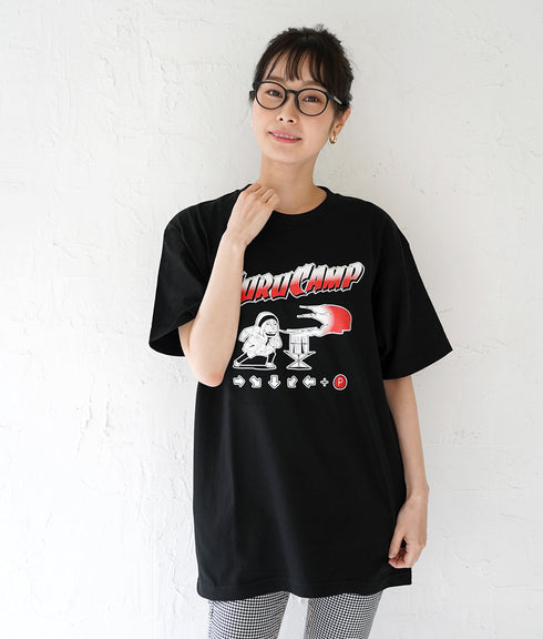 『ゆるキャン△』なでしこファイヤーTシャツ