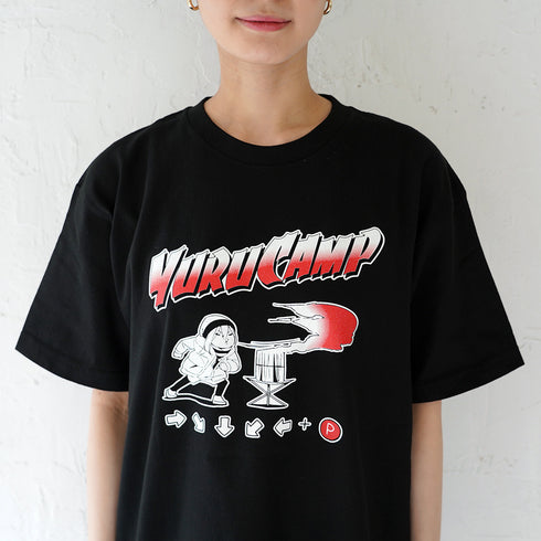 『ゆるキャン△』なでしこファイヤーTシャツ