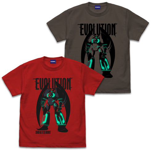 『真(チェンジ!!)ゲッターロボ 世界最後の日』真ゲッターロボ Tシャツ CHARCOAL【202406再販】