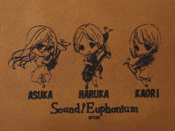 『響け!ユーフォニアム』レザーマット 田中あすか/小笠原晴香/中世古香織