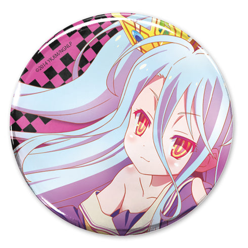 『ノーゲーム・ノーライフ』描き下ろし「白」 65mm缶バッジ ASCIENTE!Ver.