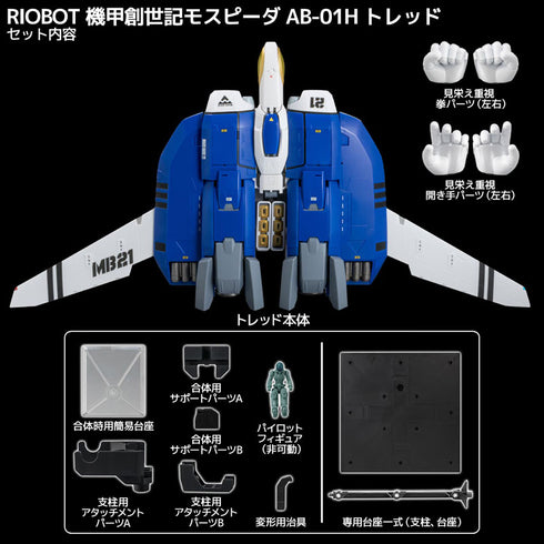 タツノコプロ『機甲創世記モスピーダ』RIOBOT 1/48 AB-01H トレッド