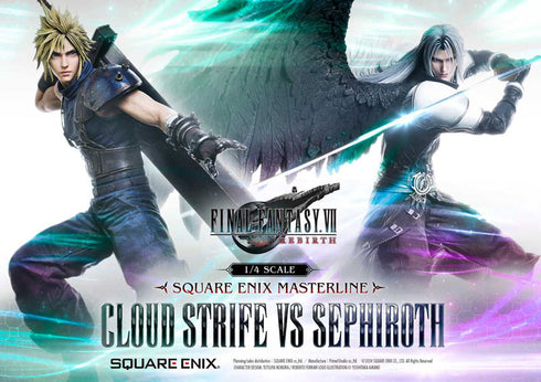 『ファイナルファンタジー』SQUARE ENIX MASTERLINE FINAL FANTASY VII REBIRTH 1/4 クラウド・ストライフ vs セフィロス