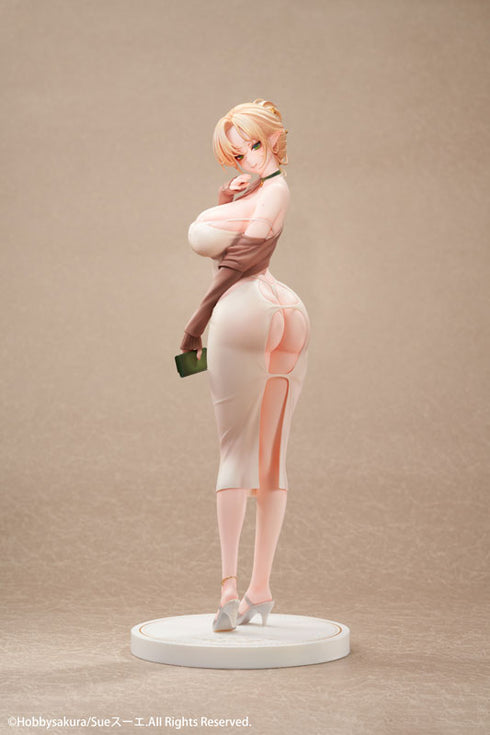 人妻エルフ illustration by Sueスーエ 1/7 完成品フィギュア 豪華版