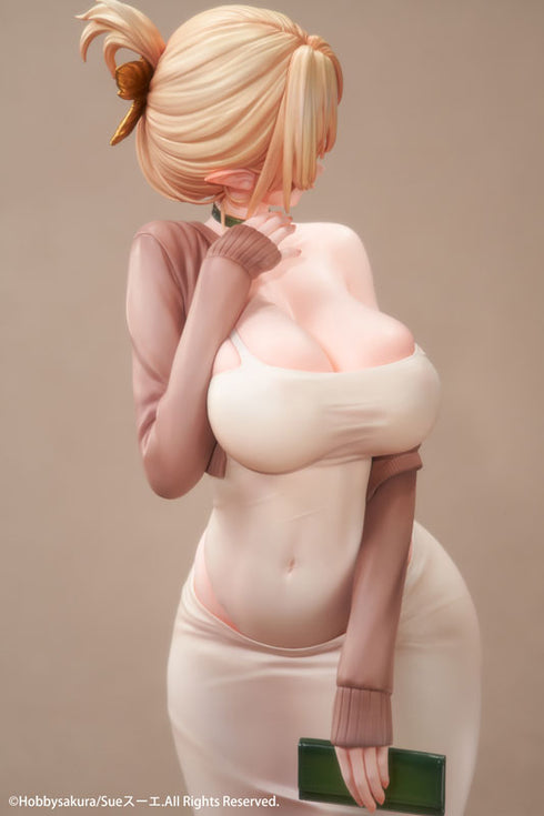 人妻エルフ illustration by Sueスーエ 1/7 完成品フィギュア 豪華版