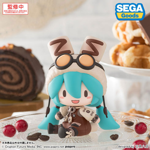 『初音ミクシリーズ』ふわぷち デフォルメフィギュア マシュマロホットココア