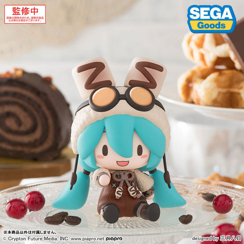 『初音ミクシリーズ』ふわぷち デフォルメフィギュア マシュマロホットココア