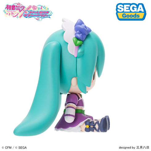 『初音ミク×オシャレ魔女 ラブ and ベリー』ふわぷち デフォルメフィギュア キラリンパープル