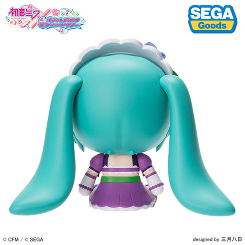 『初音ミク×オシャレ魔女 ラブ and ベリー』ふわぷち デフォルメフィギュア キラリンパープル