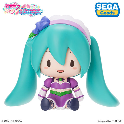 『初音ミク×オシャレ魔女 ラブ and ベリー』ふわぷち デフォルメフィギュア キラリンパープル