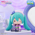 『初音ミク×オシャレ魔女 ラブ and ベリー』ふわぷち デフォルメフィギュア キラリンパープル