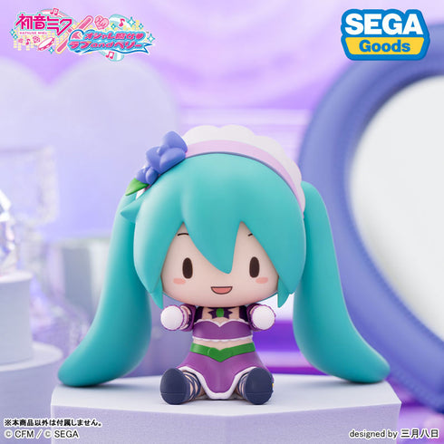 『初音ミク×オシャレ魔女 ラブ and ベリー』ふわぷち デフォルメフィギュア キラリンパープル