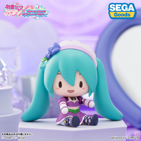 『初音ミク×オシャレ魔女 ラブ and ベリー』ふわぷち デフォルメフィギュア キラリンパープル