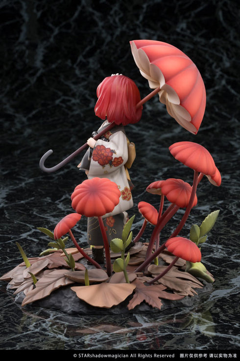 『マッシュルームガールズシリーズ』No.6 ハエマトケファルスタケ 1/1 完成品フィギュア