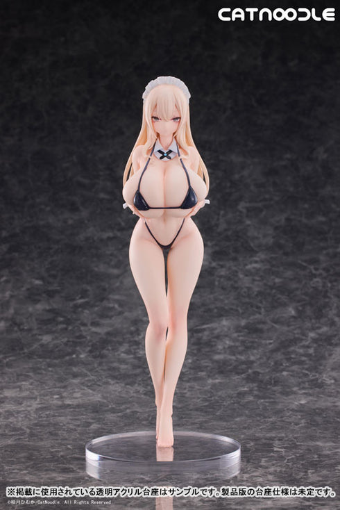 『ビキニを着た従順なメイドさん』1/6スケール塗装済完成品フィギュア illustration by 柚月ひむか 1/6 完成品フィギュア