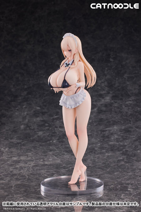 『ビキニを着た従順なメイドさん』1/6スケール塗装済完成品フィギュア illustration by 柚月ひむか 1/6 完成品フィギュア