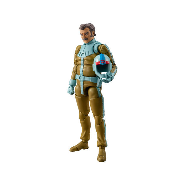 『機動戦士ガンダム』G.M.G. COLLECTION 08 ジオン公国軍 ランバ・ラル ノーマルスーツVer. 可動フィギュア