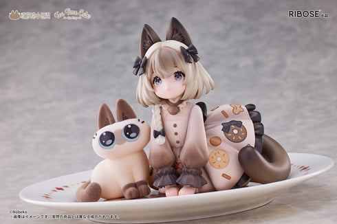 DLCシリーズ ティータイムキャッツ×シャム猫あずきさん 友情コラボ限定セット 完成品フィギュア