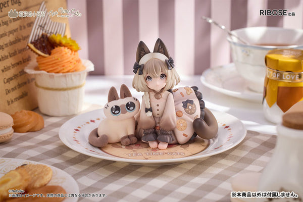 DLCシリーズ ティータイムキャッツ×シャム猫あずきさん 友情コラボ限定セット 完成品フィギュア