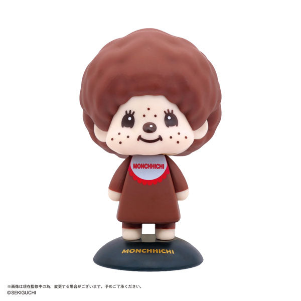 "Monchhichi" Wobbling Head Monchhichi Monchhichi-kun Ready-to-Display Figure
