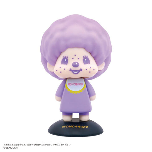 《蒙奇奇》搖搖頭 蒙奇奇 蒙奇奇君(紫色) 成品手辦