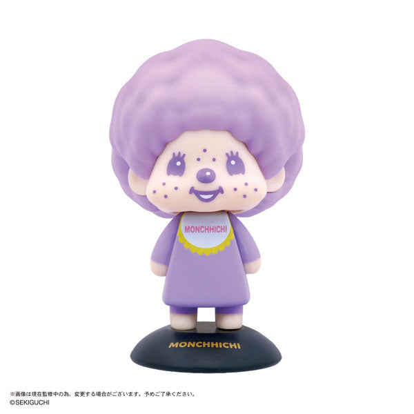 《蒙奇奇》搖搖頭 蒙奇奇 蒙奇奇君(紫色) 成品手辦