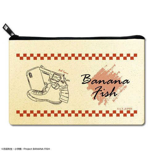 『BANANA FISH』フラットポーチ デザイン02(アッシュ・リンクス)