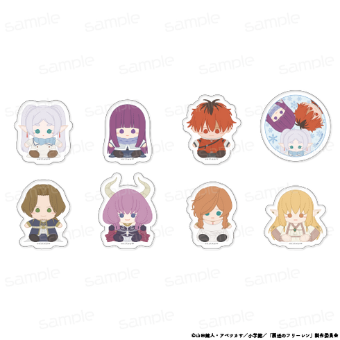 《葬送的弗莉倫》坐姿莫夫琳 透明收藏貼紙【B】【BOX】